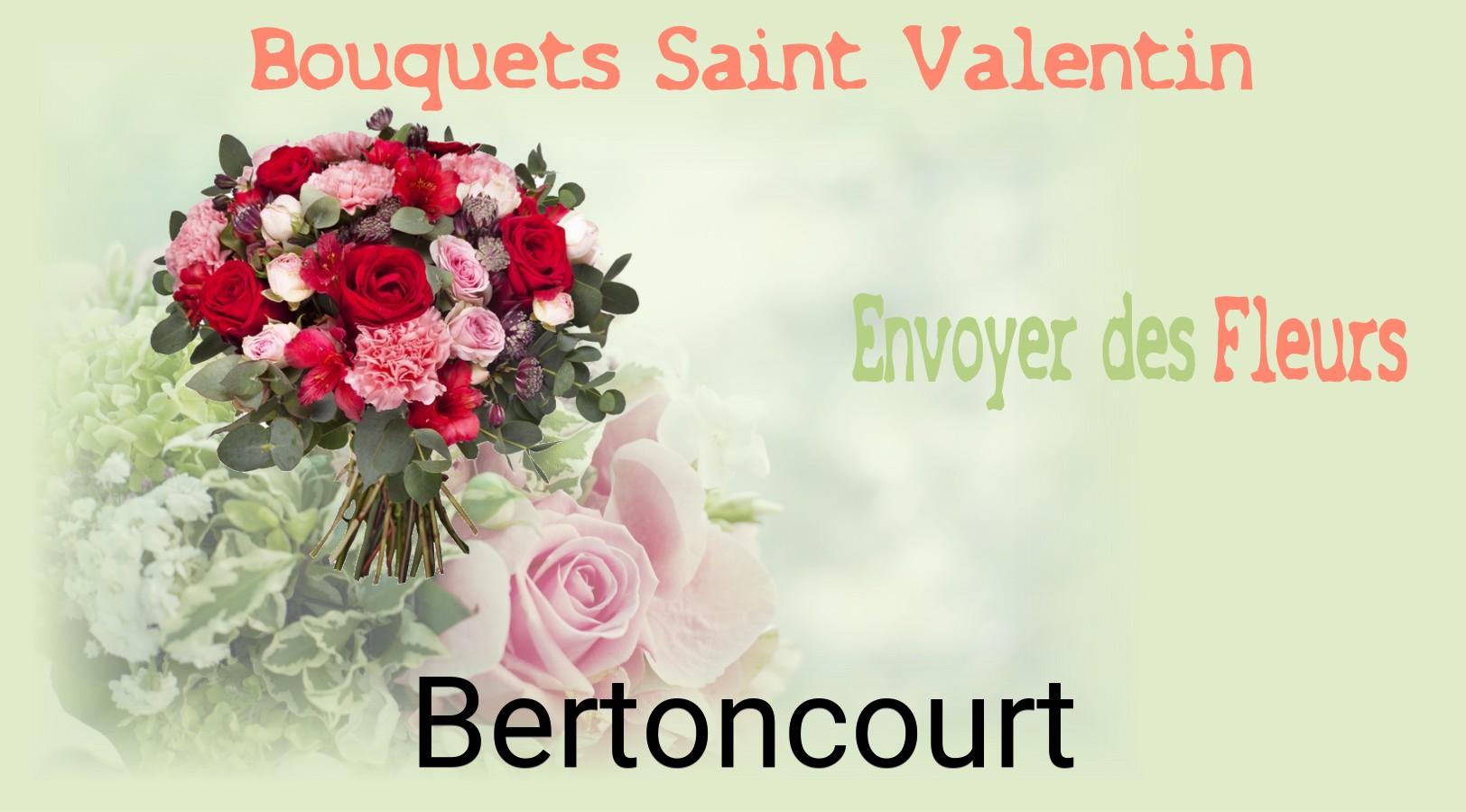 Roses de Saint-Valentin livrées à Bertoncourt